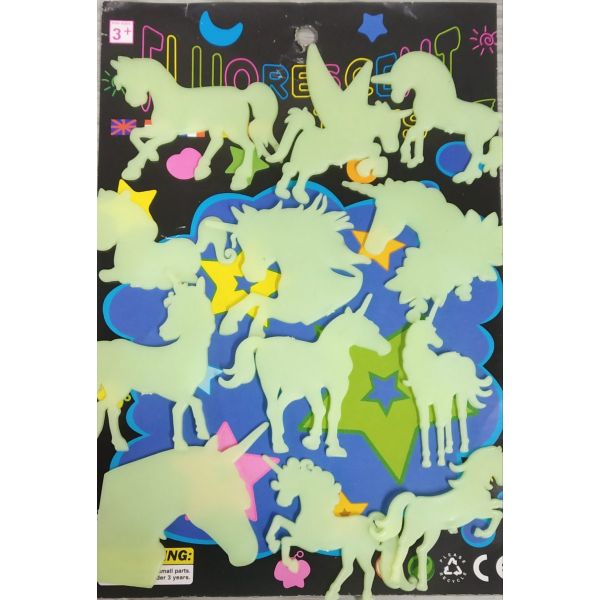 GLOW IN THE DARK UNICORN