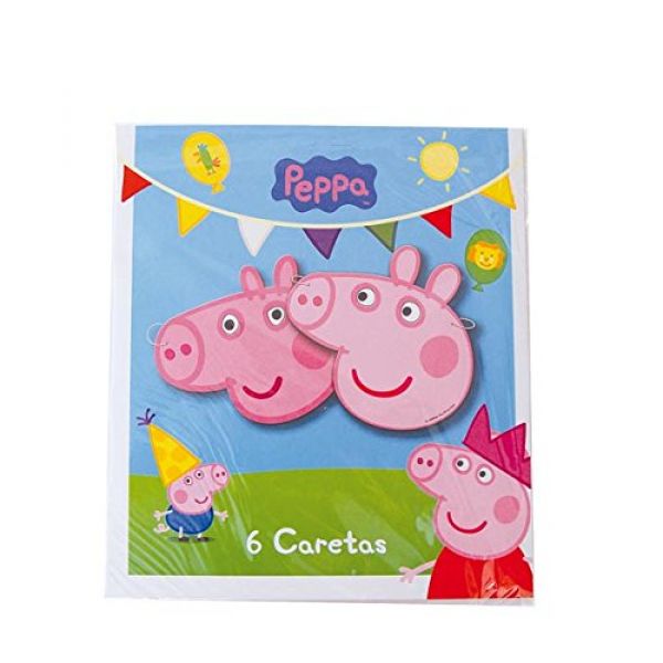 Peppa Peg Pack of 6 Masks