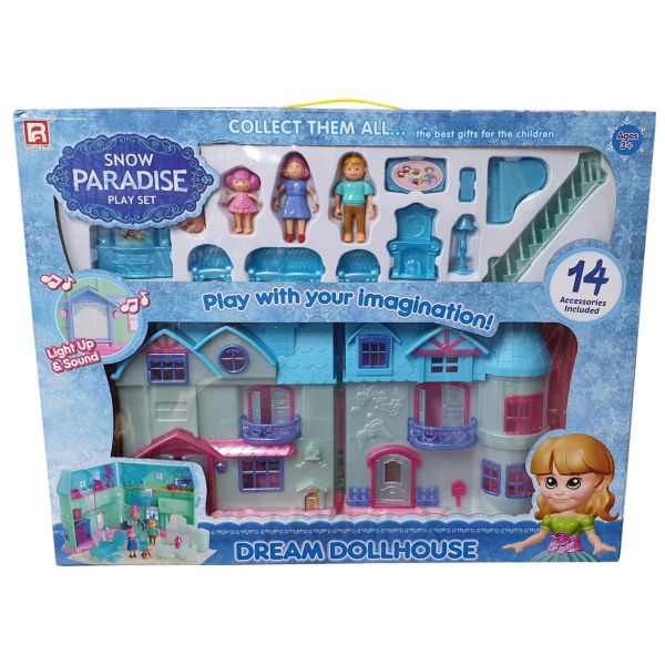 125C-1 DOLL HOUSE PLAY SET