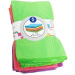 FY-041 PACK OF 5 MICROFIBRE TEA TOWELS