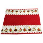 TX-0809 CHRISTMAS TABLE CLOTH 140 X 180 CM