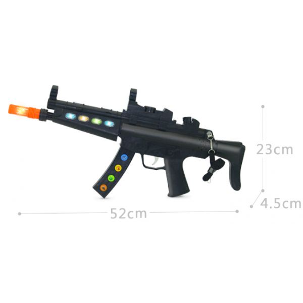 AK3388B BATTERY OPERATED FLASH TOY GUN