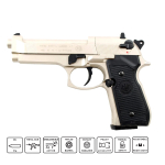 Beretta 92F Nickel .177 Air Pistol - Image 1