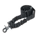 One Single Point Black Tactical Bungee Sling - Image 1