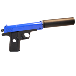 G2A Galaxy Airsoft Metal Spring Pistol - Two Tone - Image 5
