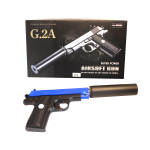 G2A Galaxy Airsoft Metal Spring Pistol - Two Tone - Image 2