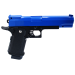 G6 Galaxy Airsoft Metal Spring Pistol - Two Tone - Image 2
