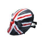 Painted Skull Airsoft Team Mask British - Image 2