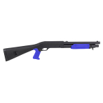 M56A Airsoft Spring Multi-shot Shotgun Blue - Image 1