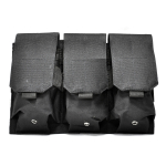 Rifle 3 Mag Pouch Black - Image 1