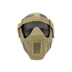 MA-83 AIRSOFT LOWER FACE MASK TAN