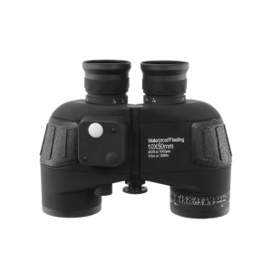 Military 10x50 HD Marine Binoculars Zoom Compass Waterproof Binoculars
