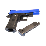 G10 Galaxy Airsoft Metal Spring Pistol - Two Tone - Image 2
