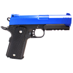 G25 Galaxy Airsoft Metal Spring Pistol - Two Tone - Image 5