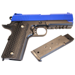 G25 Galaxy Airsoft Metal Spring Pistol - Two Tone - Image 4