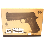 G25 Galaxy Airsoft Metal Spring Pistol - Two Tone - Image 3