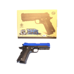 G25 Galaxy Airsoft Metal Spring Pistol - Two Tone - Image 2
