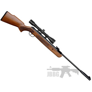 Kral Devil Walnut Air Rifle Set .22