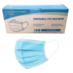 3 PLY DISPOSABLE FACE MASK PACK OF 50 Flat pack - Image 1