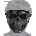 Skull Messenger Airsoft Mask Black - Image 3