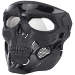 Skull Messenger Airsoft Mask Black - Image 4