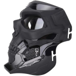 Skull Messenger Airsoft Mask Black - Image 2