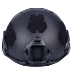 Air Flow Type Fast Helmet for Airsoft Black - Image 7