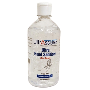 Ultra Assure Alcohol Hand Gel Sanitizer 500ml