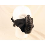 WST Tactical Half Face Mask Black - Image 2