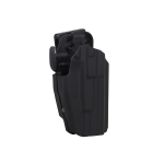 Universal Polymer Retention Pistol Holster with Belt Clip - Right Hand - Image 1
