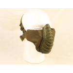 WST Tactical Half Face Mask Green - Image 3