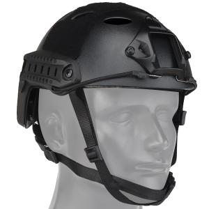 Future Assault Shell Technology Fast PJ Type Helmet for Airsoft Black