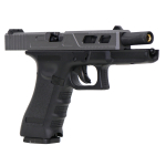 King Arms Custom 3 Airsoft Pistol BK3 Black - Image 2