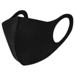 Washable Textile Type Disposable Mask BLACK Pack of 50 - Image 1
