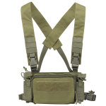 VE55 New TX Style Chest Rig with Bag Green - Image 1
