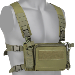 VE55 New TX Style Chest Rig with Bag Green - Image 3