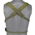 VE55 New TX Style Chest Rig with Bag Green - Image 2