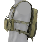 VE55 New TX Style Chest Rig with Bag Green - Image 7