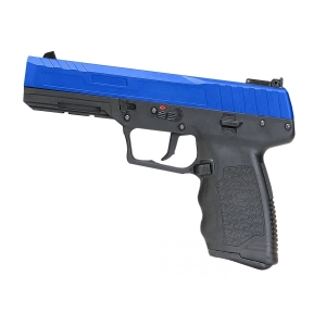 SRC MAVERICK GAS AIRSOFT PISTOL BLUE AND BLACK