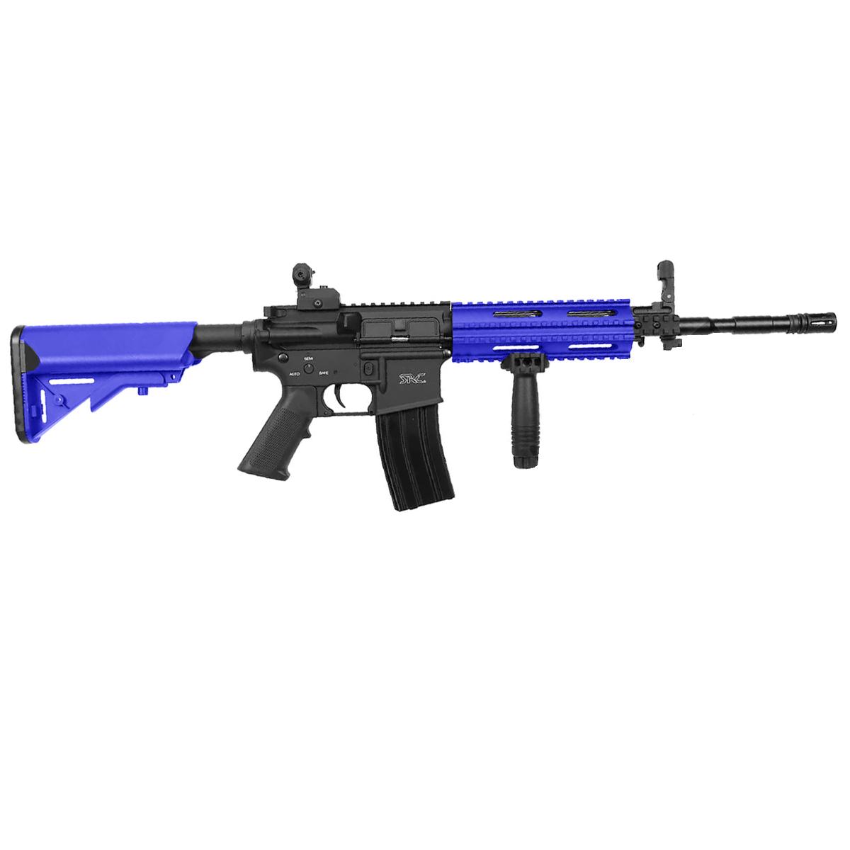 SRC M4 TCC 0512 Gen2 Airsoft Electric Rifle Two Tone Blue - Trimex ...