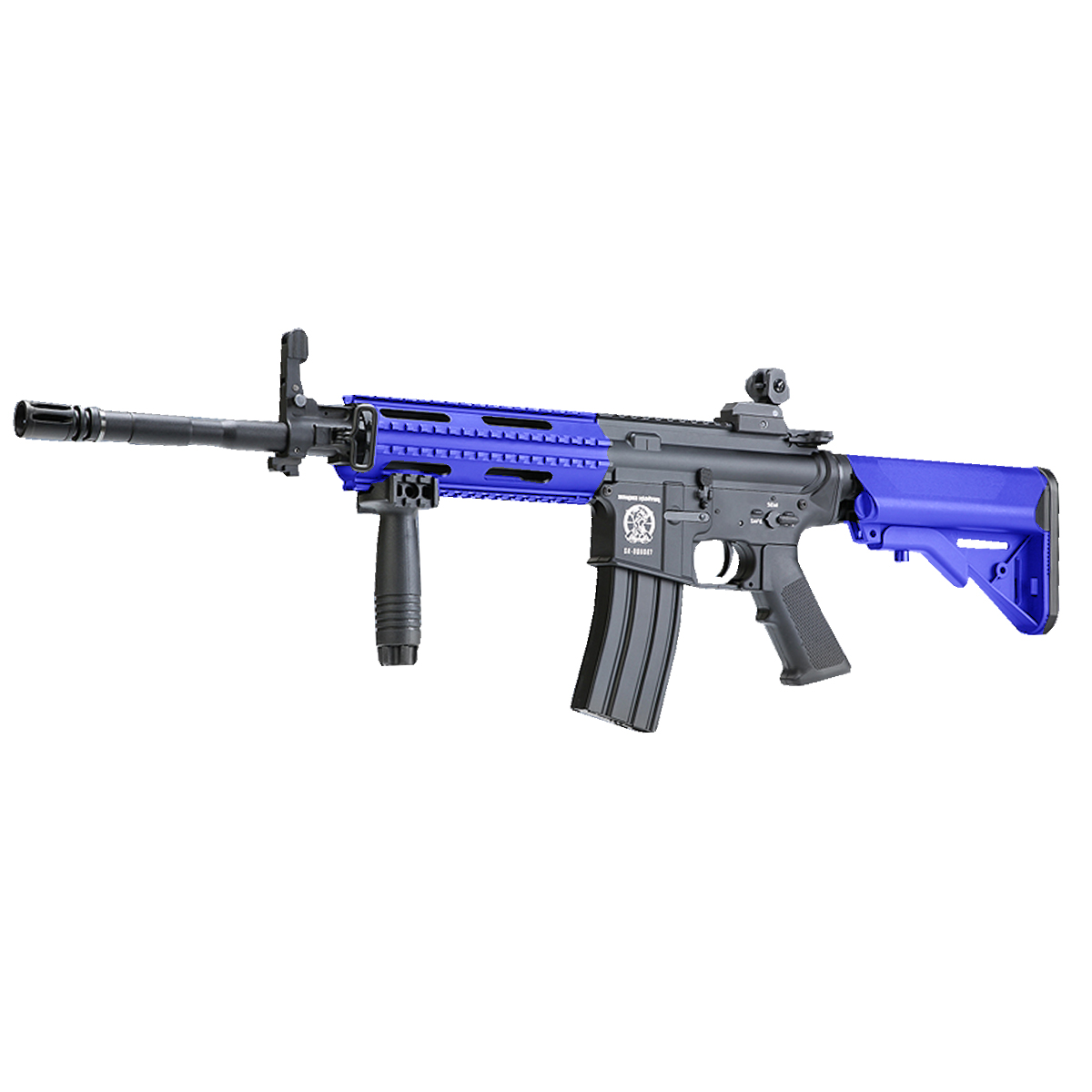 SRC M4 TCC 0512 Gen2 Airsoft Electric Rifle Two Tone Blue - Trimex ...