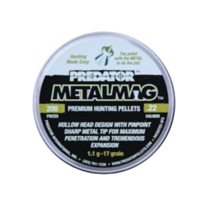 JSB Predator Metalmag .22 Pellets,Tin Of 200