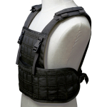 Trimex VE43 Portable Conception Plate Carrier Tactical Vest Black - Image 7
