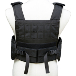 Trimex VE43 Portable Conception Plate Carrier Tactical Vest Black - Image 5