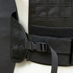 Trimex VE43 Portable Conception Plate Carrier Tactical Vest Black - Image 4