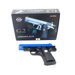 G2 Galaxy Airsoft Metal Spring Pistol - Two Tone - Image 3