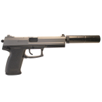 M23  Double Eagle Airsoft Spring Pistol With Supressor - Image 4