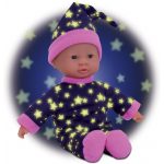 5012501 LAURA LITTLE STAR 8INCH GLOW IN DARK BABY DOLL - Image 1