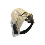 Pro Airsoft Mask Clear Tan - Image 2