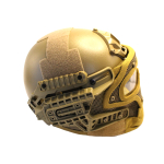 Airsoft Tactical Helmet G4 Full Face Tan - Image 5